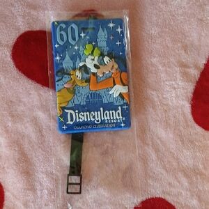 60th Diamond Celebration Disney Luggage Tag